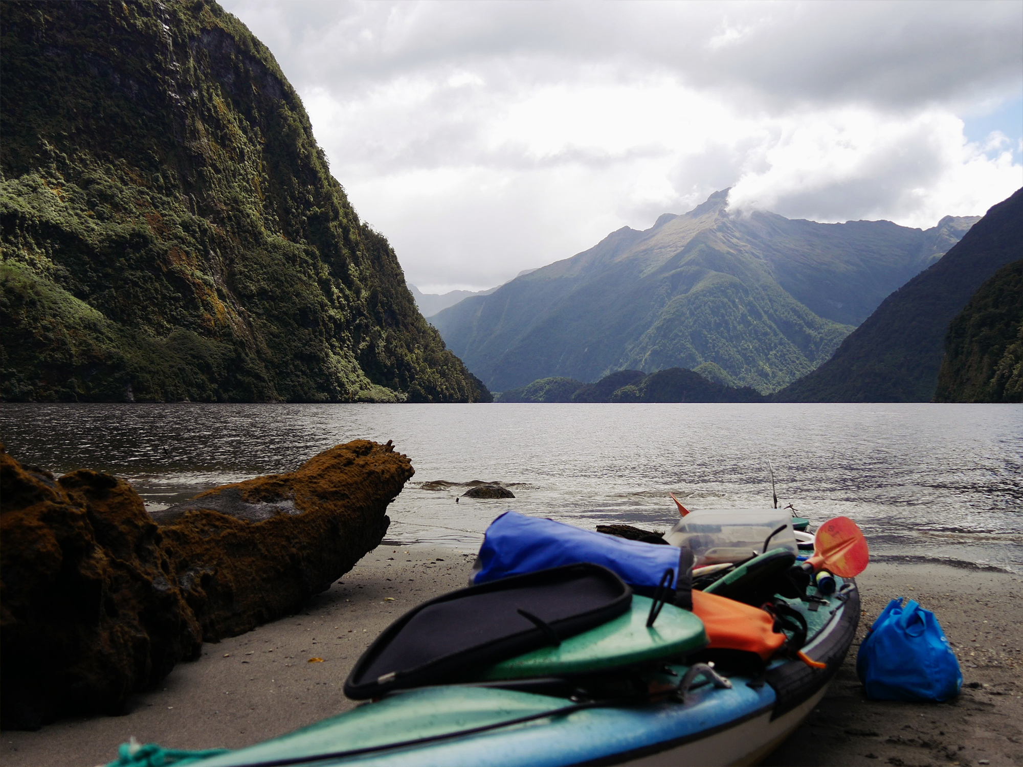 Overnight Kayak - Doubtful Sound - Fiordland - New Zealand - © Claire Blumenfeld