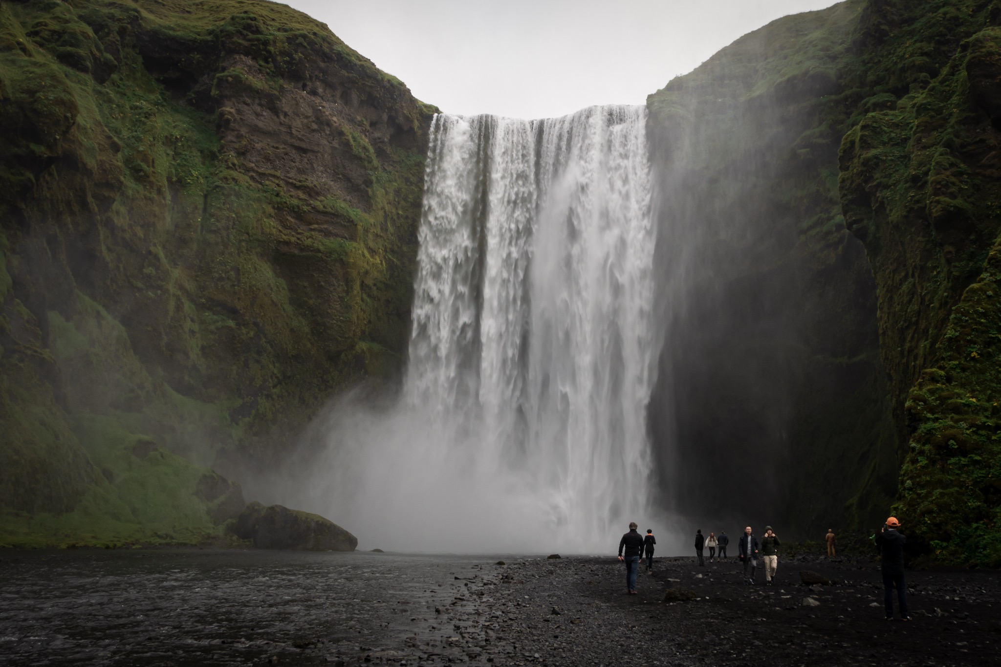 Cascade Skogafoss - Côte Sud - Islande - © Claire Blumenfeld