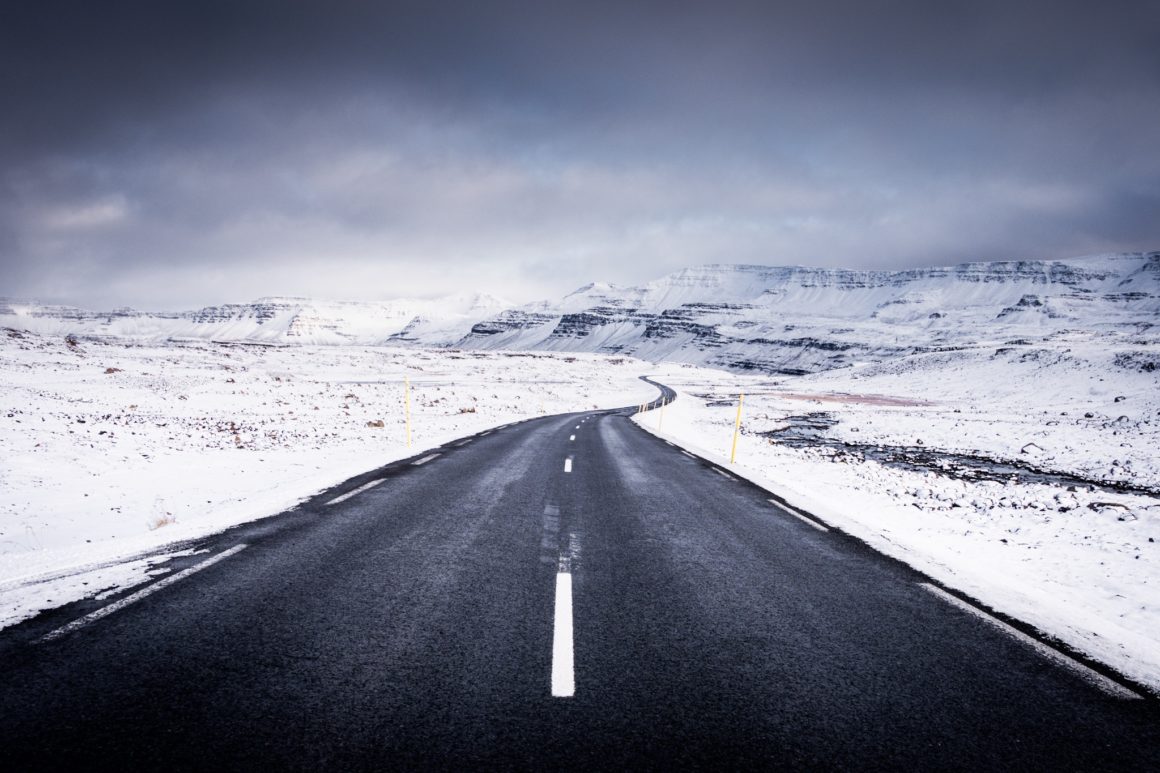 Sur la route de Seyðisfjörður à l’est de l’Islande © Claire Blumenfeld