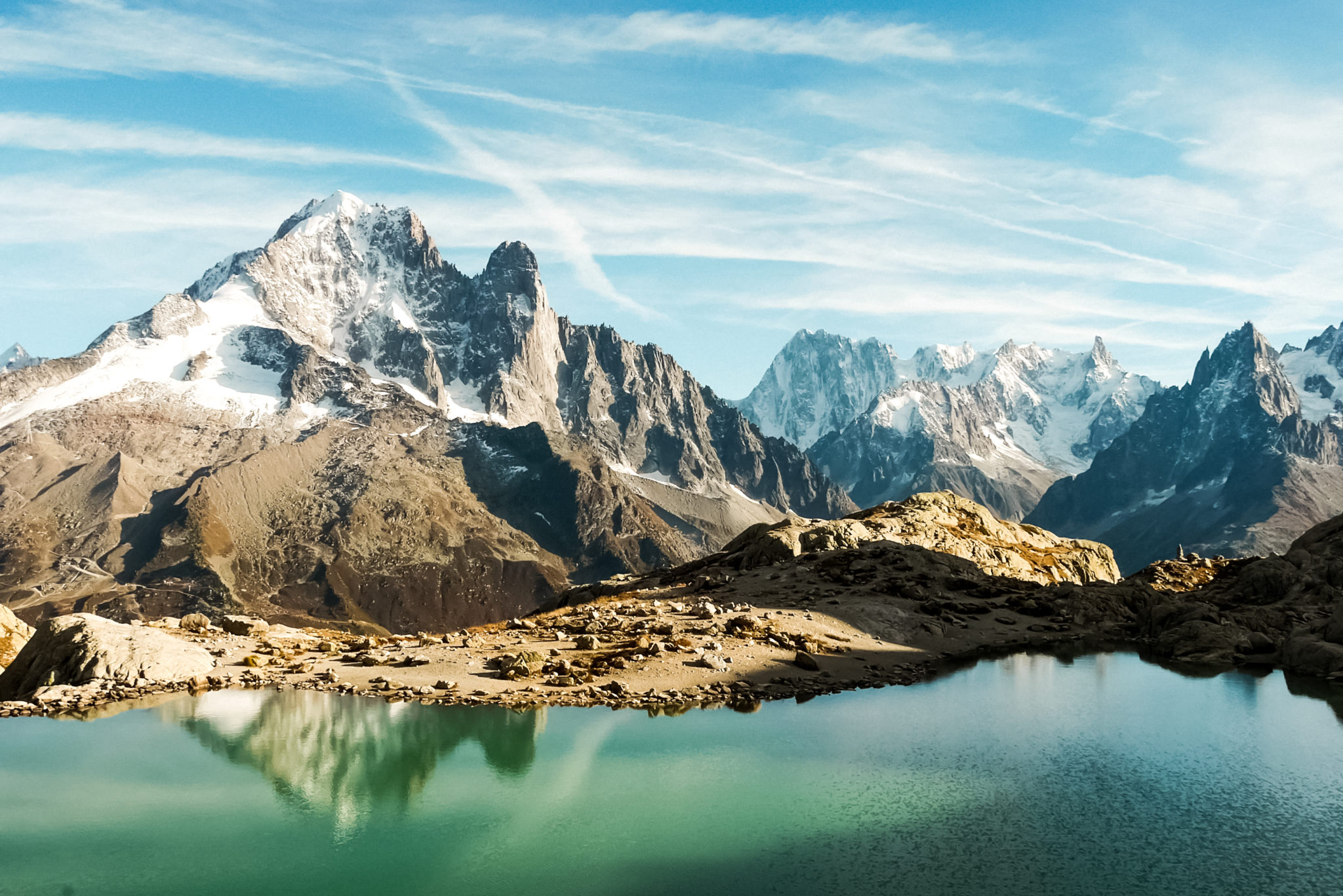 Le Lac Blanc, Massif des Aiguilles Rouges, France © Claire BlumenfeldLe Lac Blanc,