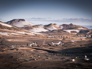 Le camp - Hrafntinnusker - Hautes Terres - Islande - © Claire Blumenfeld
