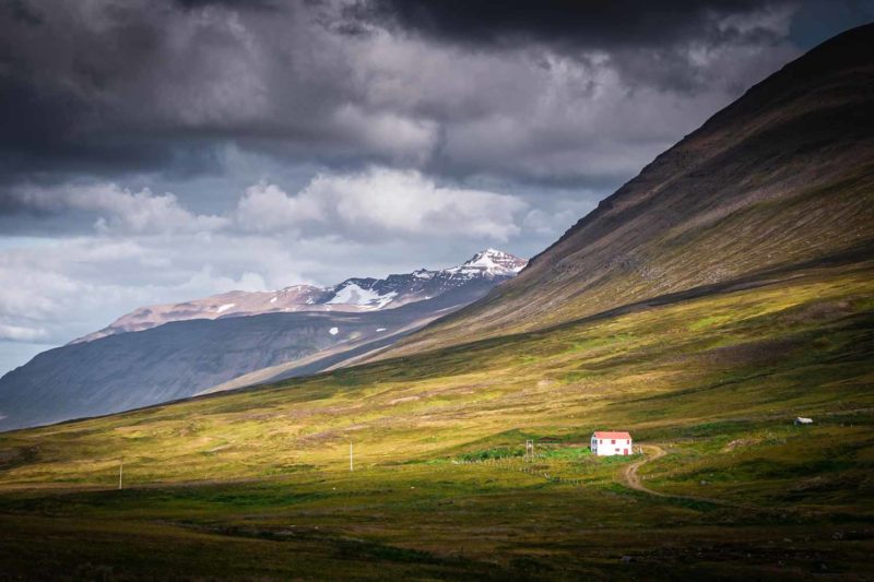 Les montagnes Tröllaskagi, Côte nord, Islande © Claire B. - Merci de ne pas utiliser sans autorisation