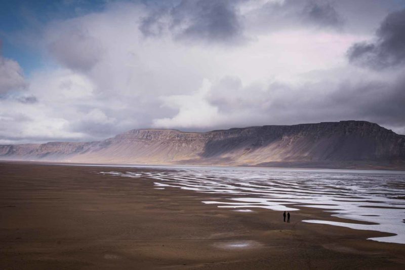 La plage Raudasandur, Islande © Claire B. - Merci de ne pas utiliser sans autorisation
