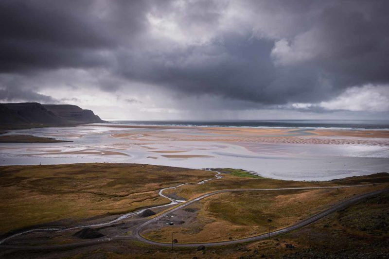 La plage Raudasandur, Islande © Claire B. - Merci de ne pas utiliser sans autorisation