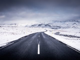 Sur la route de Seyðisfjörður à l’est de l’Islande © Claire Blumenfeld
