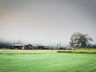 Une ferme dans le centre du New South Wales en Australie © Claire Blumenfeld