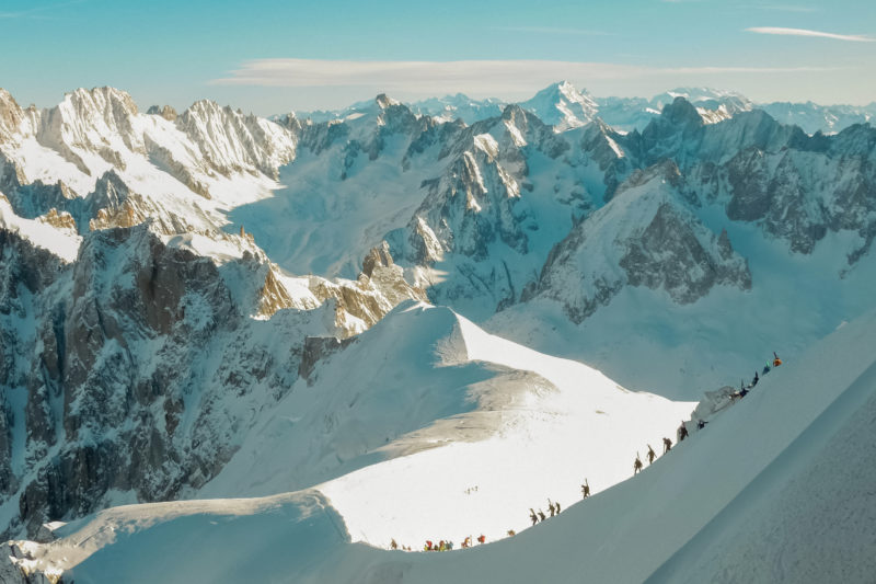 La Vallée Blanche, Aiguille du Midi, France © Claire Blumenfeld