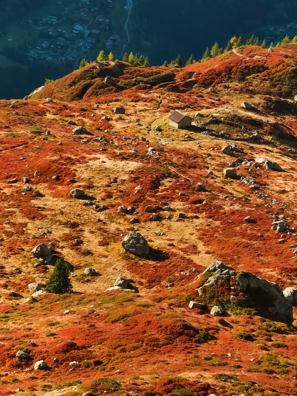 Aiguilles Rouges massif, Chamonix valley, France © Claire Blumenfeld