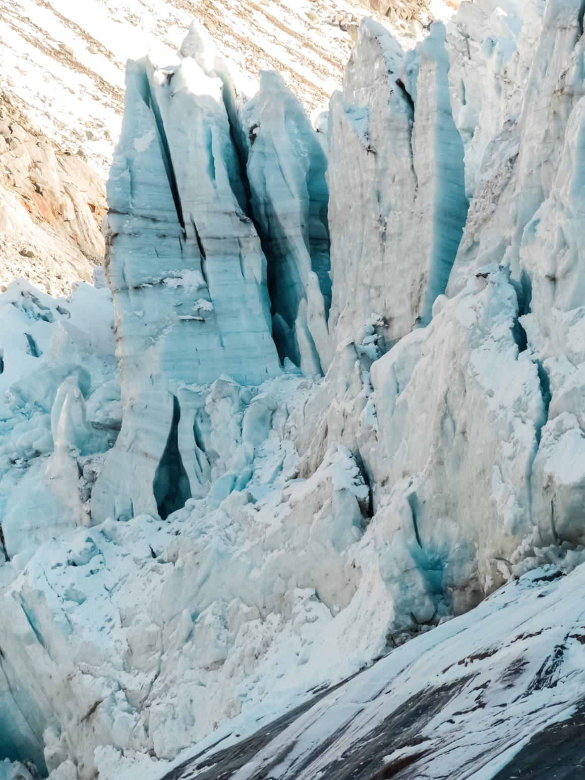 Glacier d'Argentière, Vallée de Chamonix, France © Claire Blumenfeld