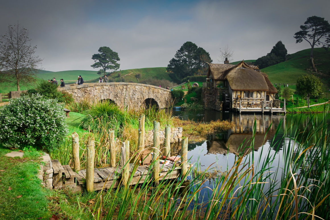 Hobbiton, Île du Nord, Nouvelle-Zélande © Claire Blumenfeld