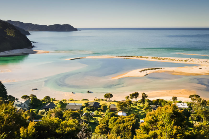 Abel Tasman Track sur l'Île du Sud, Nouvelle-Zélande © Claire Blumenfeld