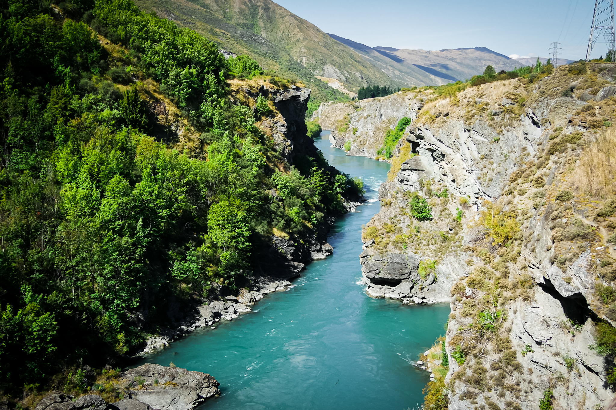 Queenstown valley, South Island, New Zealand © Claire Blumenfeld