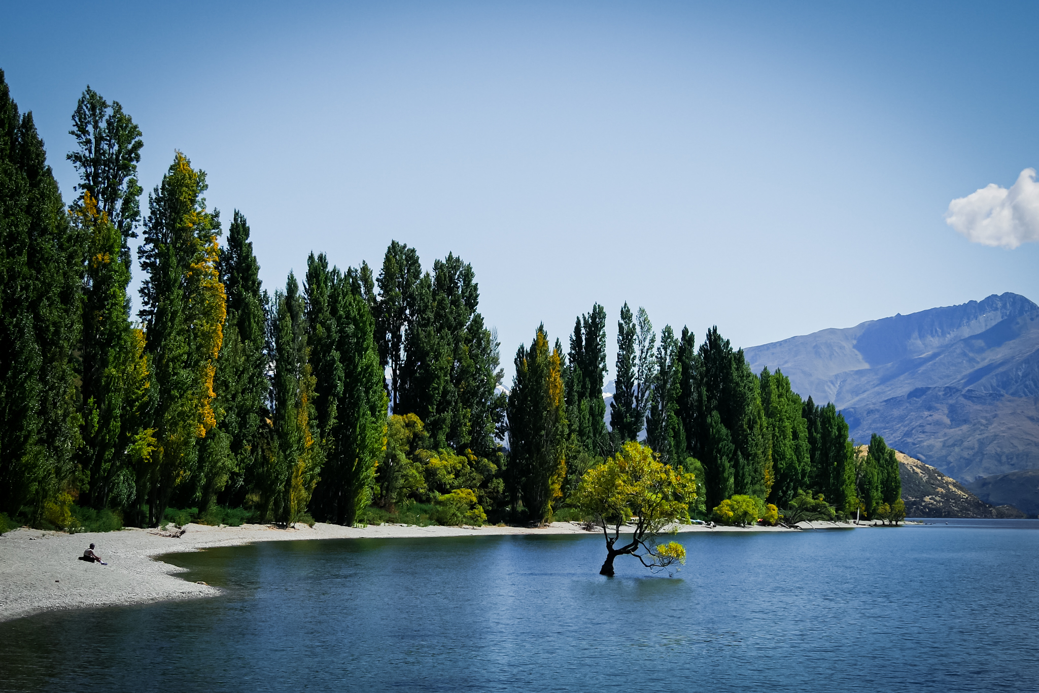 Wanaka on South Island, New Zealand © Claire Blumenfeld