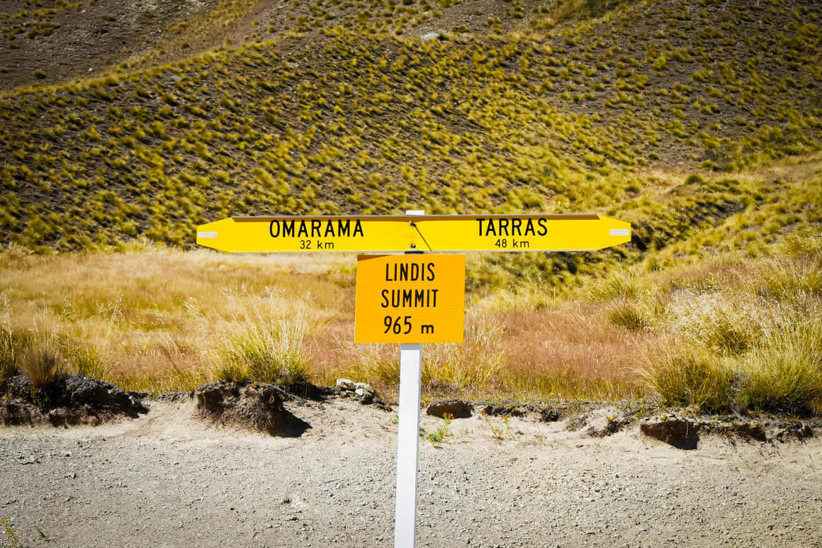 Lindis Summit, l'Île du Sud, Nouvelle-Zélande © Claire Blumenfeld