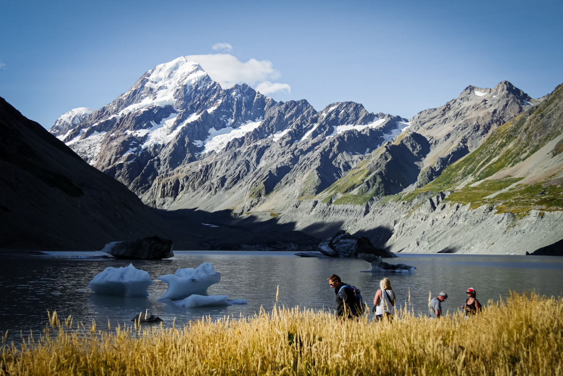 Aoraki / Mont Cook National Park sur l'Île du Sud, Nouvelle-Zélande © Claire Blumenfeld