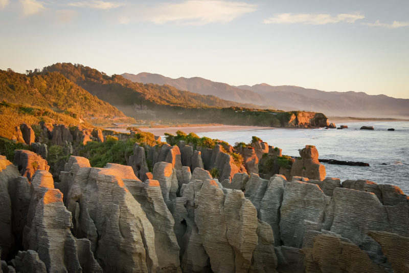 La côte Ouest de l'Île du Sud, Nouvelle-Zélande © Claire Blumenfeld