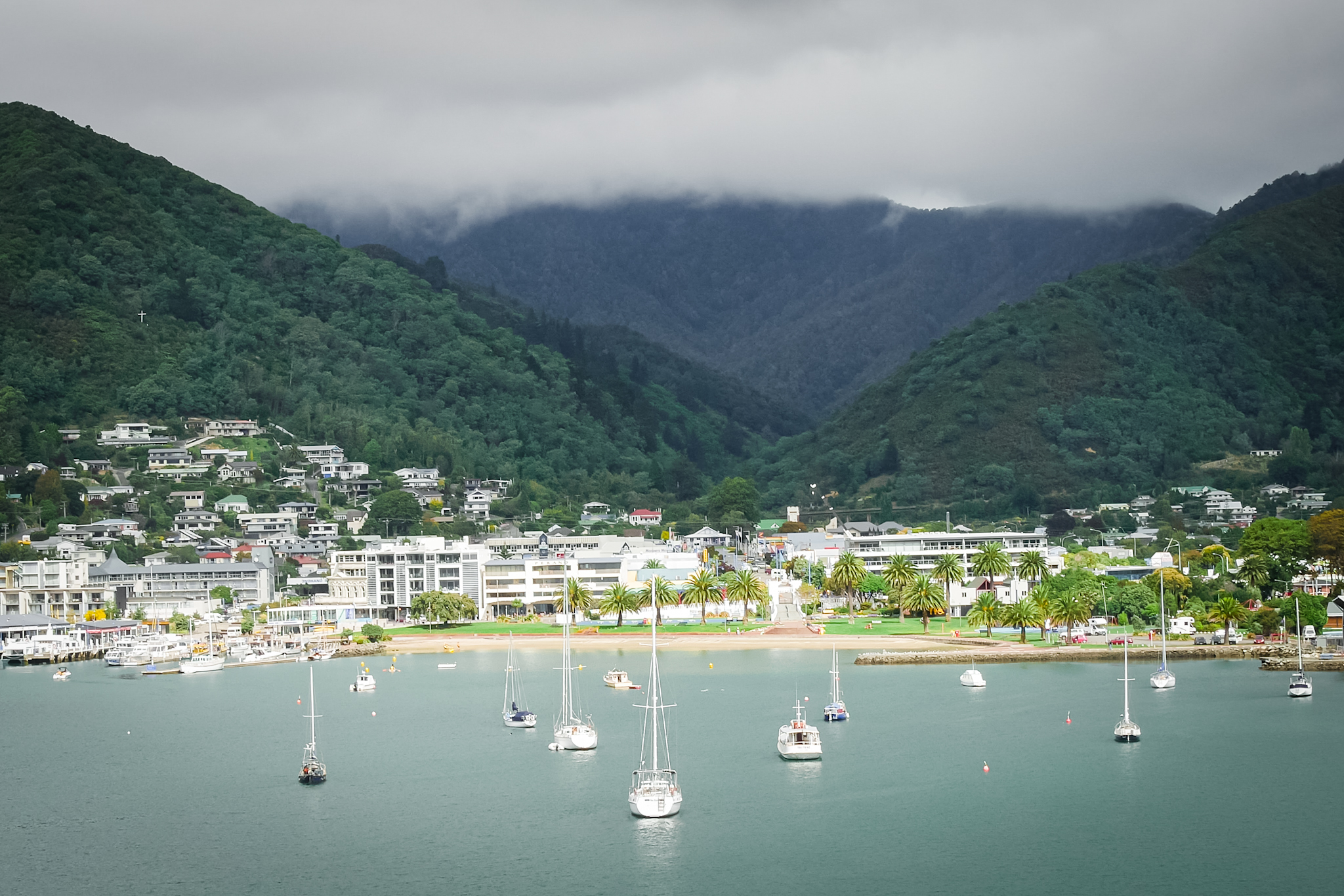 Picton, South Island of New Zealand © Claire Blumenfeld