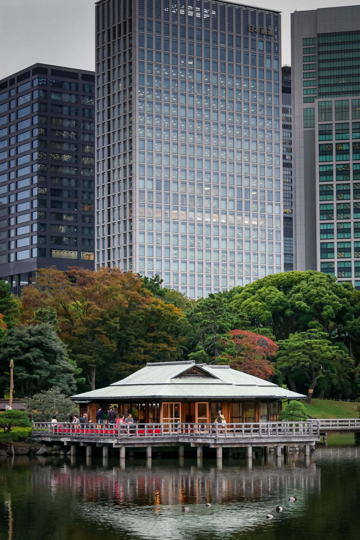 Shiodome in Tokyo, Honshu, Japan © Claire Blumenfeld