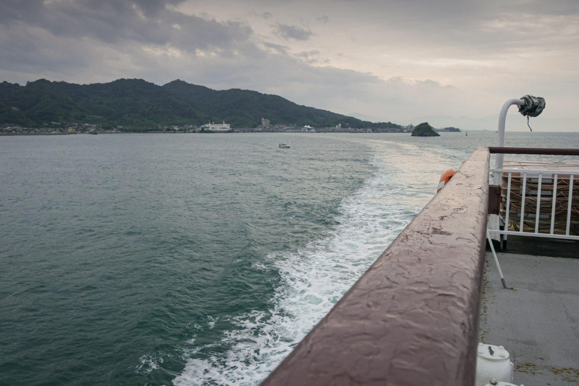 Ferry crossing, Shikoku, Japan © Claire Blumenfeld