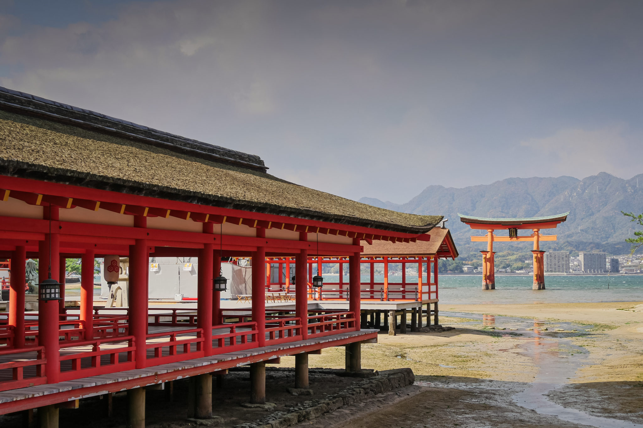 Sanctuaire Itsukushima, Miyajima, Japon © Claire Blumenfeld