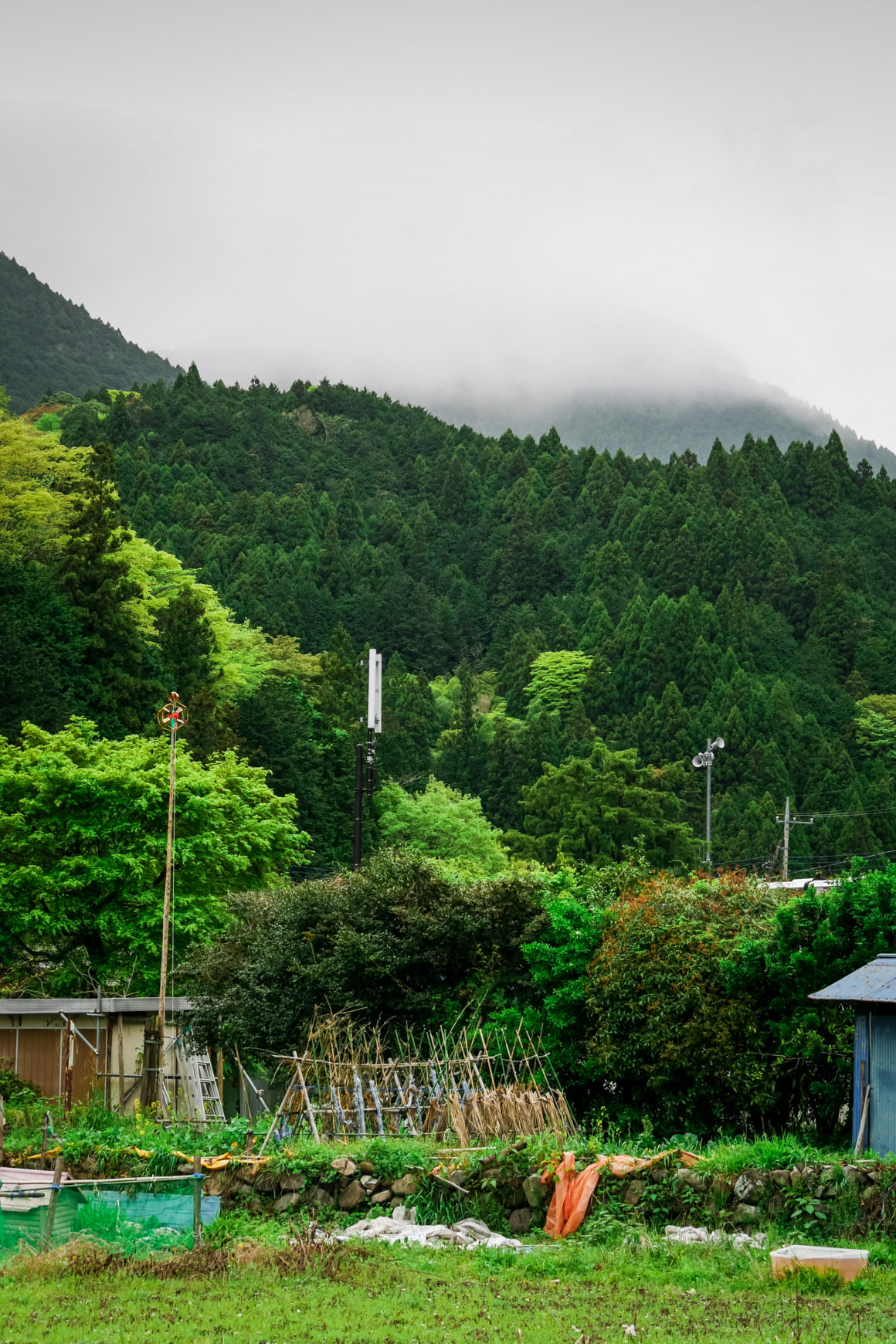 Goka farm valley, Honshu, Japan © Claire Blumenfeld
