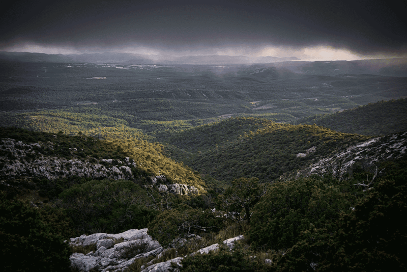 La Montagne de la Sainte Baume en Provence, France © Claire B. - Merci de ne pas utiliser sans autorisation