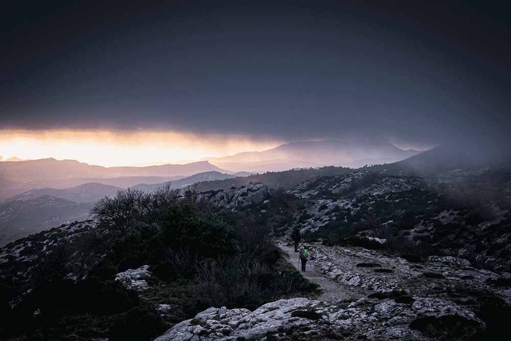 La Montagne de la Sainte Baume en Provence, France © Claire Blumenfeld