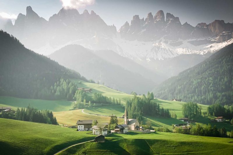 The Santa Maddalena valley in South Tyrol in Italy © Claire B. - Please do not use without authorization
