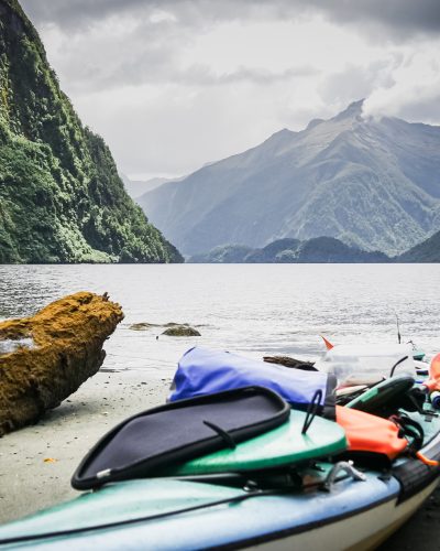 Doubtful Sound dans le Fiordland, Île du Sud, Nouvelle-Zélande © Claire Blumenfeld