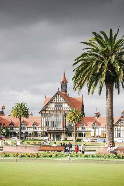 Le musée de Rotorua en Nouvelle-Zélande © Claire B. - Merci de ne pas utiliser sans autorisation