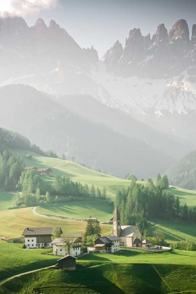 La vallée de Santa Maddalena dans le Tyrol du Sud en Italie © Claire B. - Merci de ne pas utiliser sans autorisation